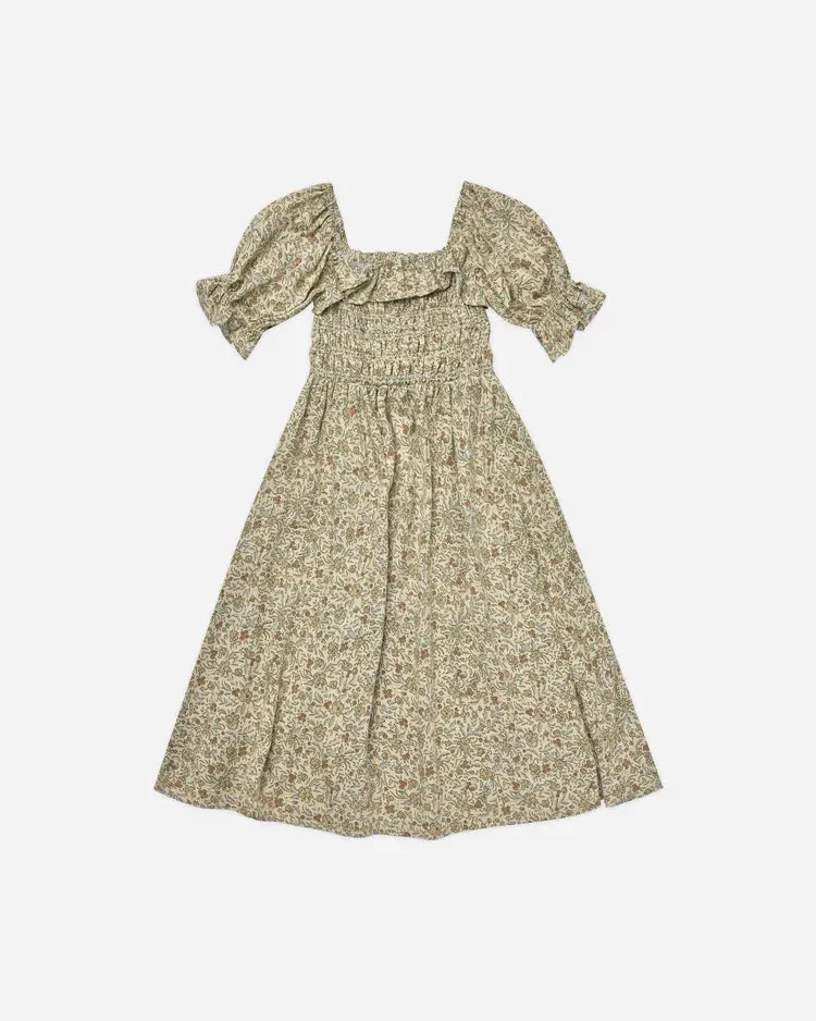 Rylee & Cru - Birdie Dress Golden Garden