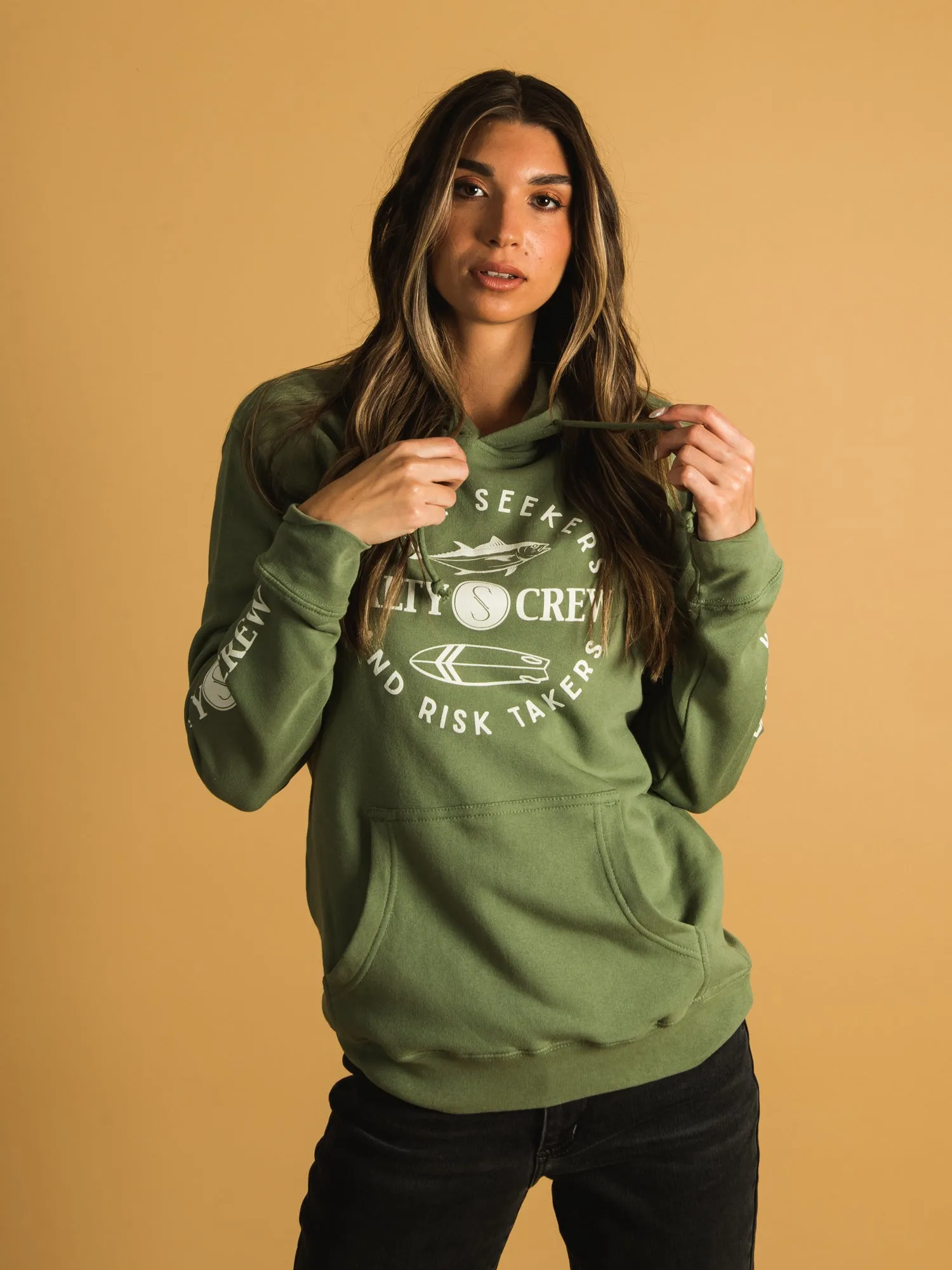 SALTY CREW FLIP FLOP BOYFRIEND HOODIE