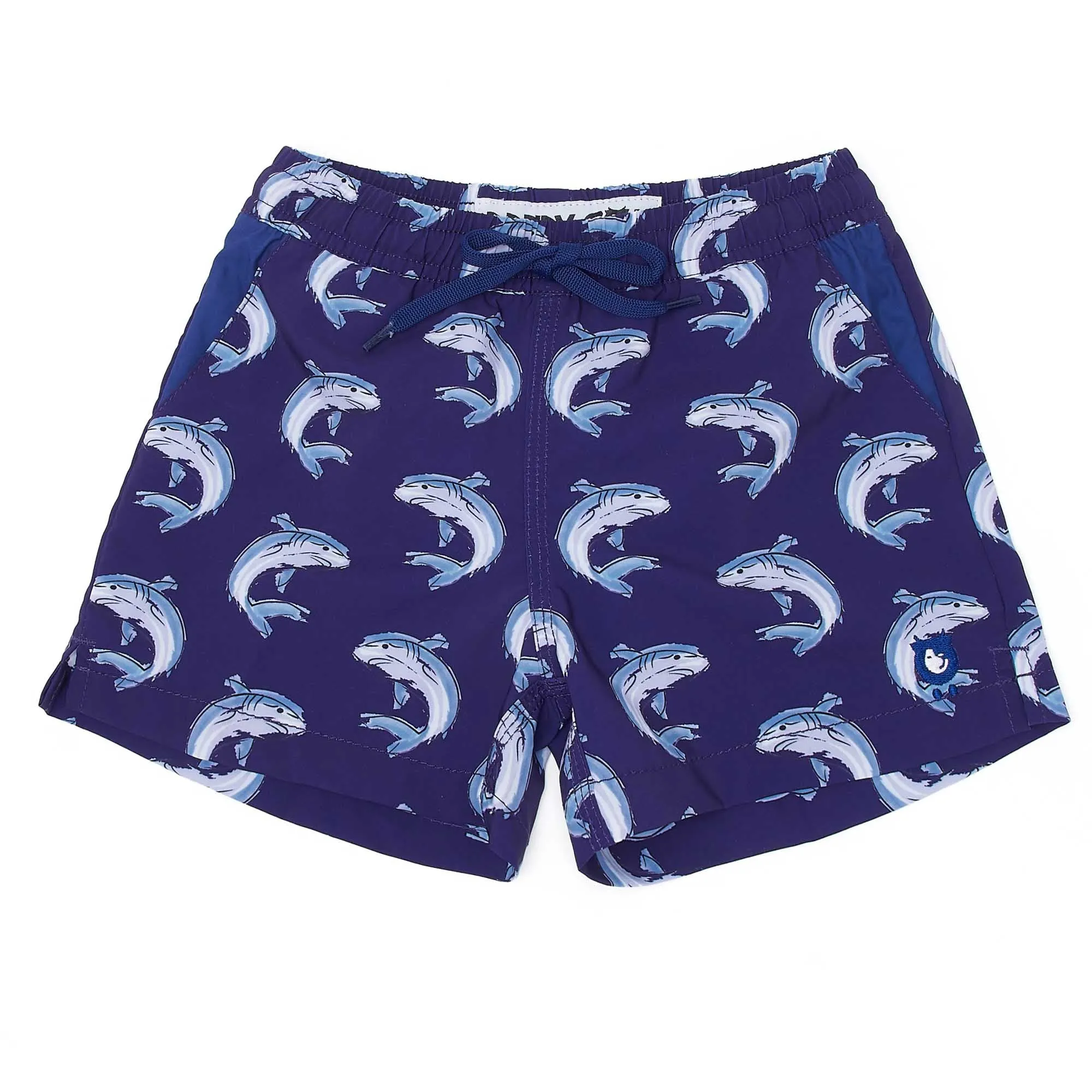 Sharks - Kid's Swim Shorts