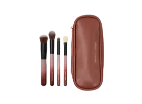 So Beauty Stuff "So Base" Luxury Vegan & Cruelty Free 4pc Makeup Brush Set - GIFT BOXED