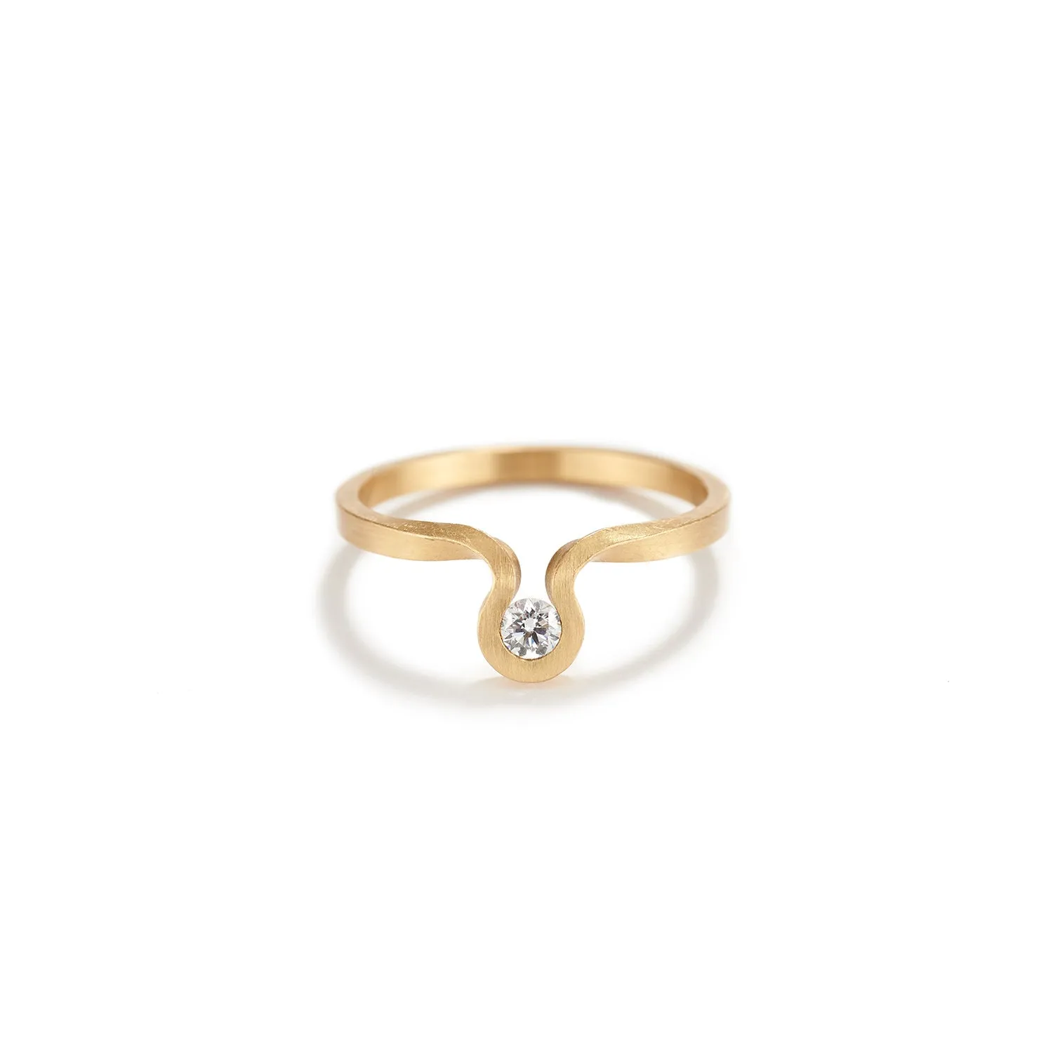 Swing Ring with Diamond~1.8mm