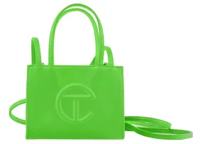 Telfar Shopping Bag Small Highlighter Green