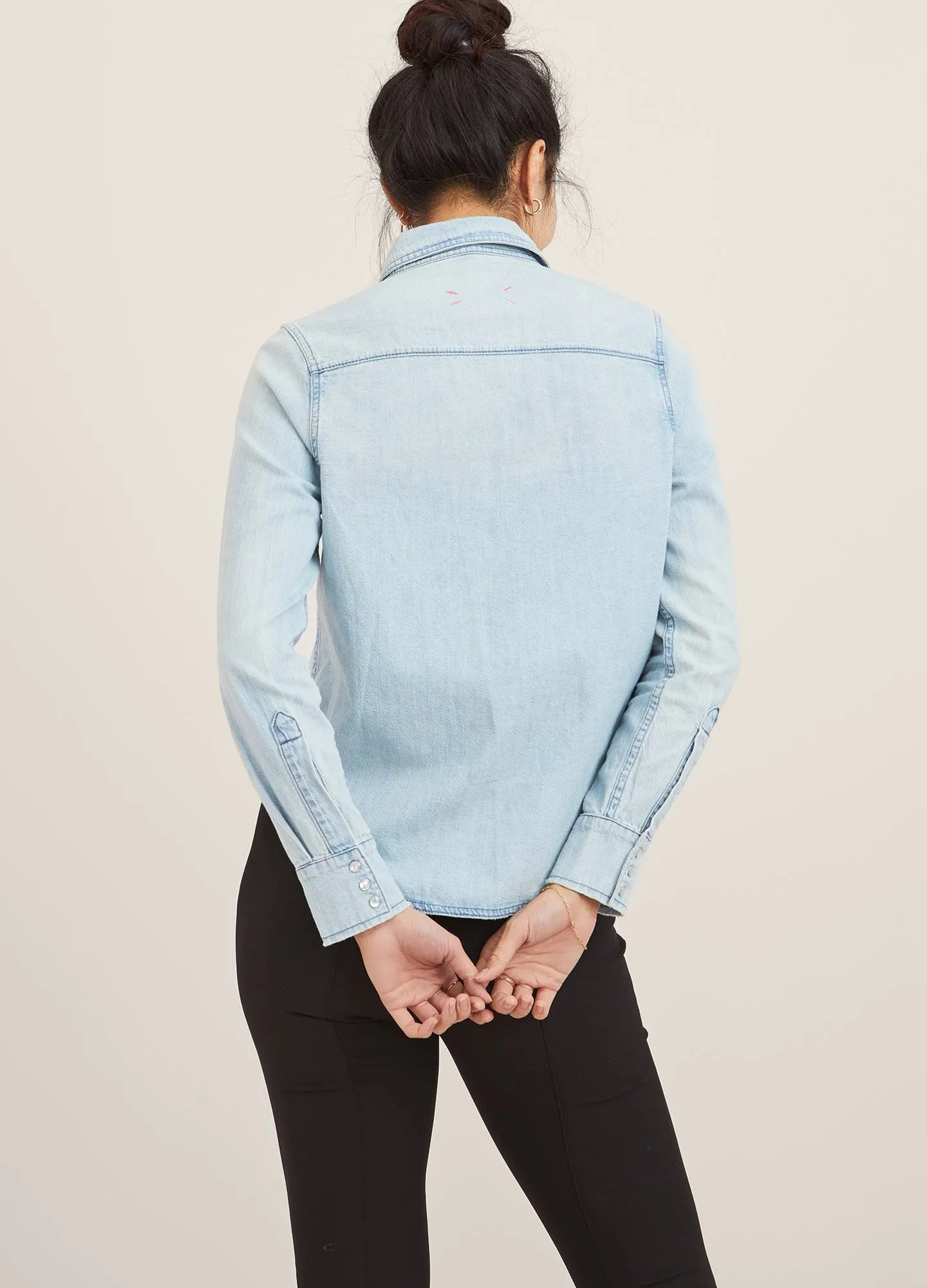 The Denim Maternity Shirt