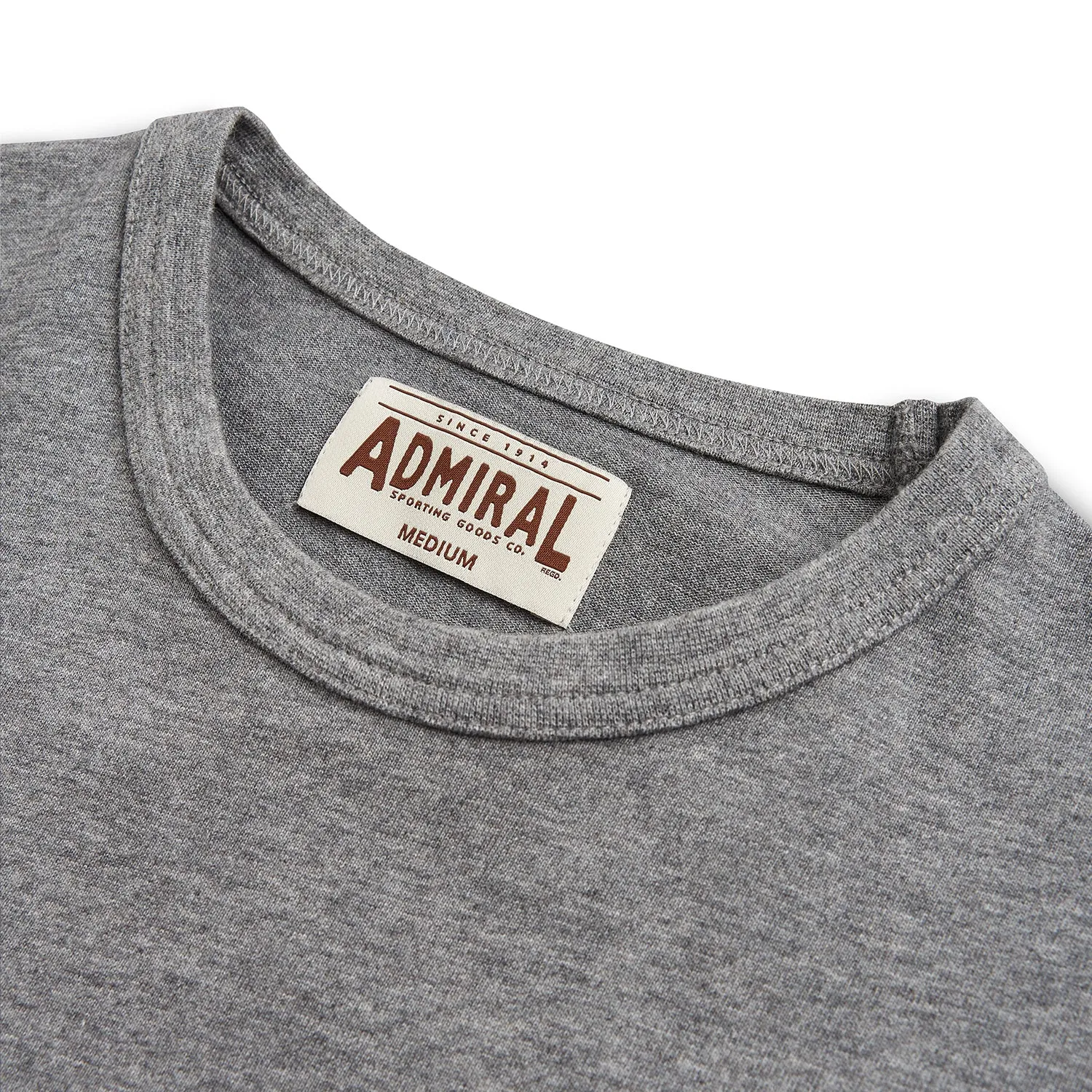 The Green Tiger T-Shirt - Condor Grey Marl