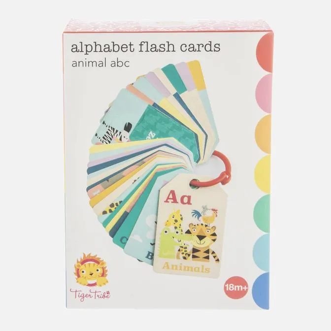 Tiger Tribe Flash Cards- Animal ABC