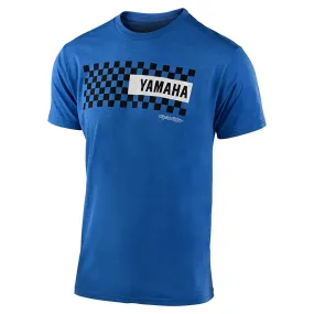 TLD Men's Yamaha Checkers Tee Royal