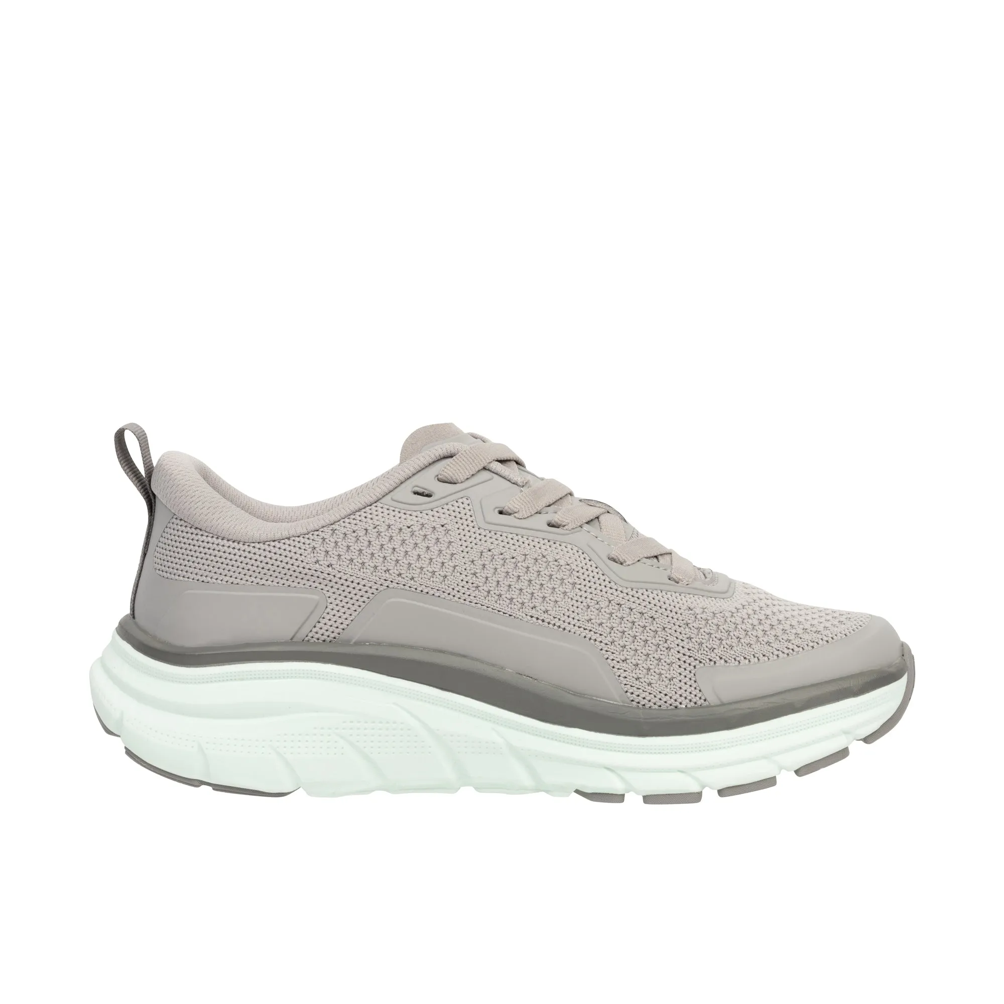 Vionic Womens Walk Max Lace Up Sneaker Light Grey