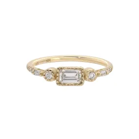 White Diamond Evoke Ring