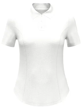 Womens Heather Golf Polo