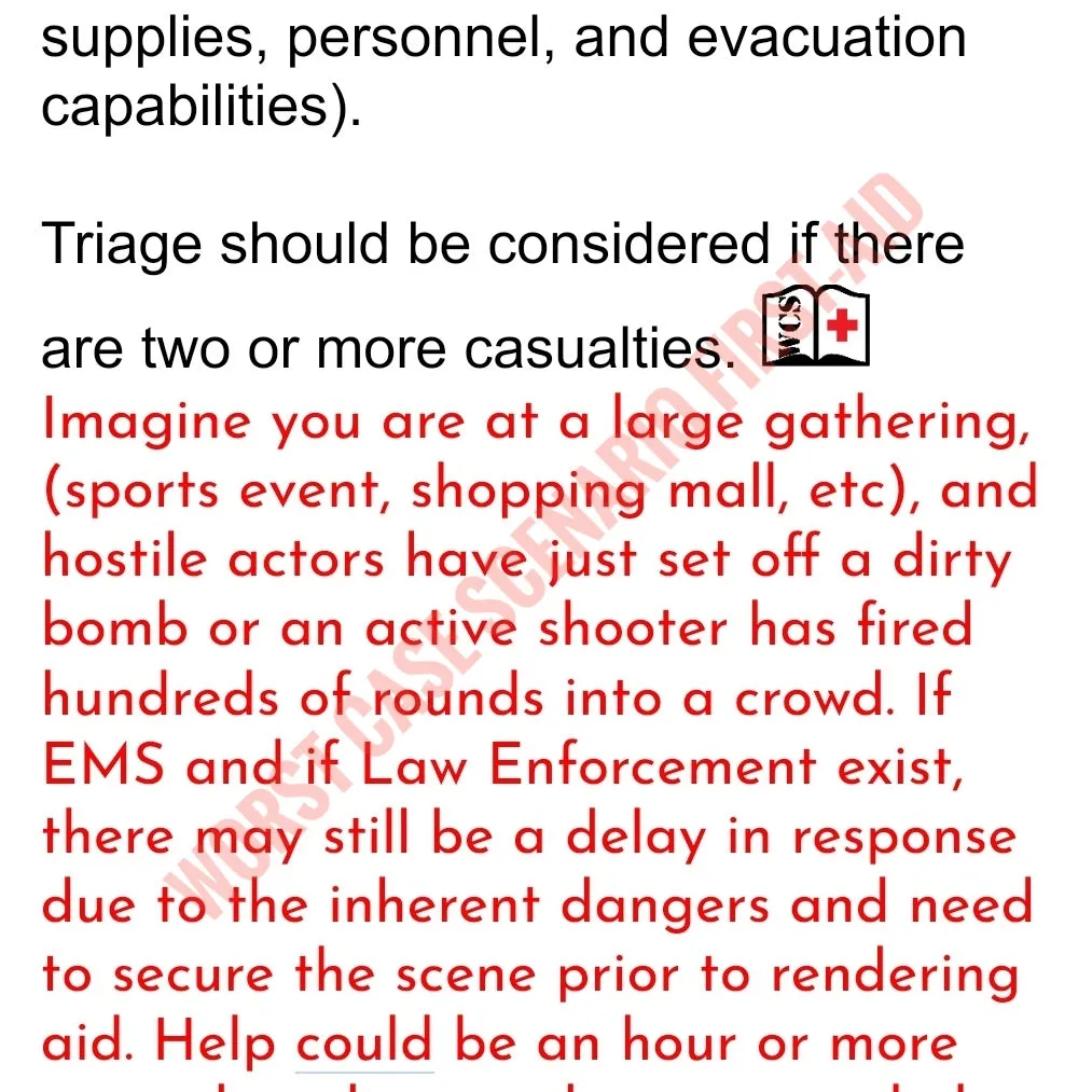 Worst Case Scenario First-Aid - Disaster and Wilderness Medical Survival Guide