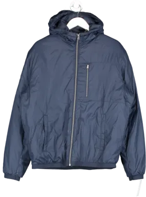 ZARA Blue Lightweight Puffer Jacket UK M